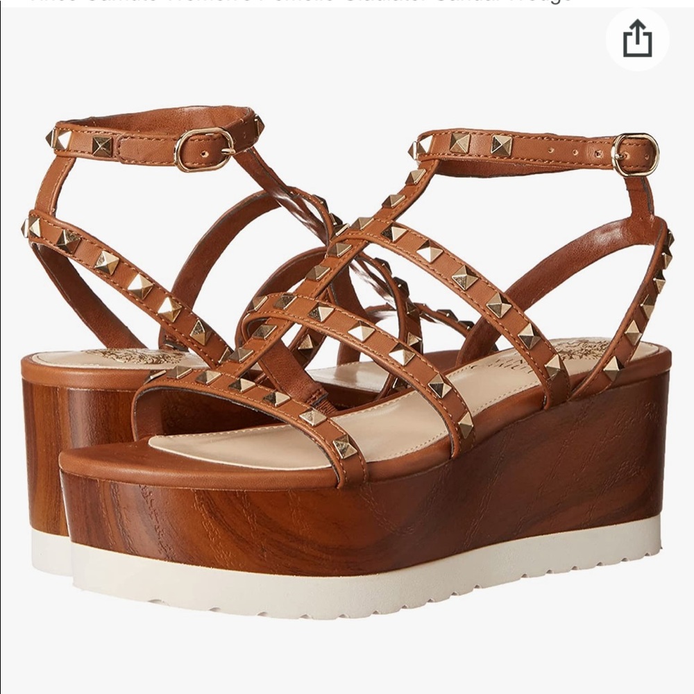 Vince Camuto Pemolie Gladiator Wedge